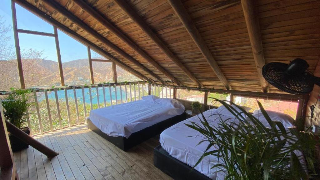 Tamarindo Beach Hostel Taganga Esterno foto