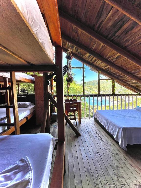 Tamarindo Beach Hostel Taganga Esterno foto