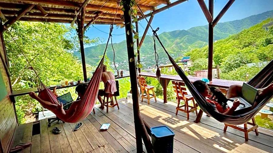 Tamarindo Beach Hostel Taganga Esterno foto