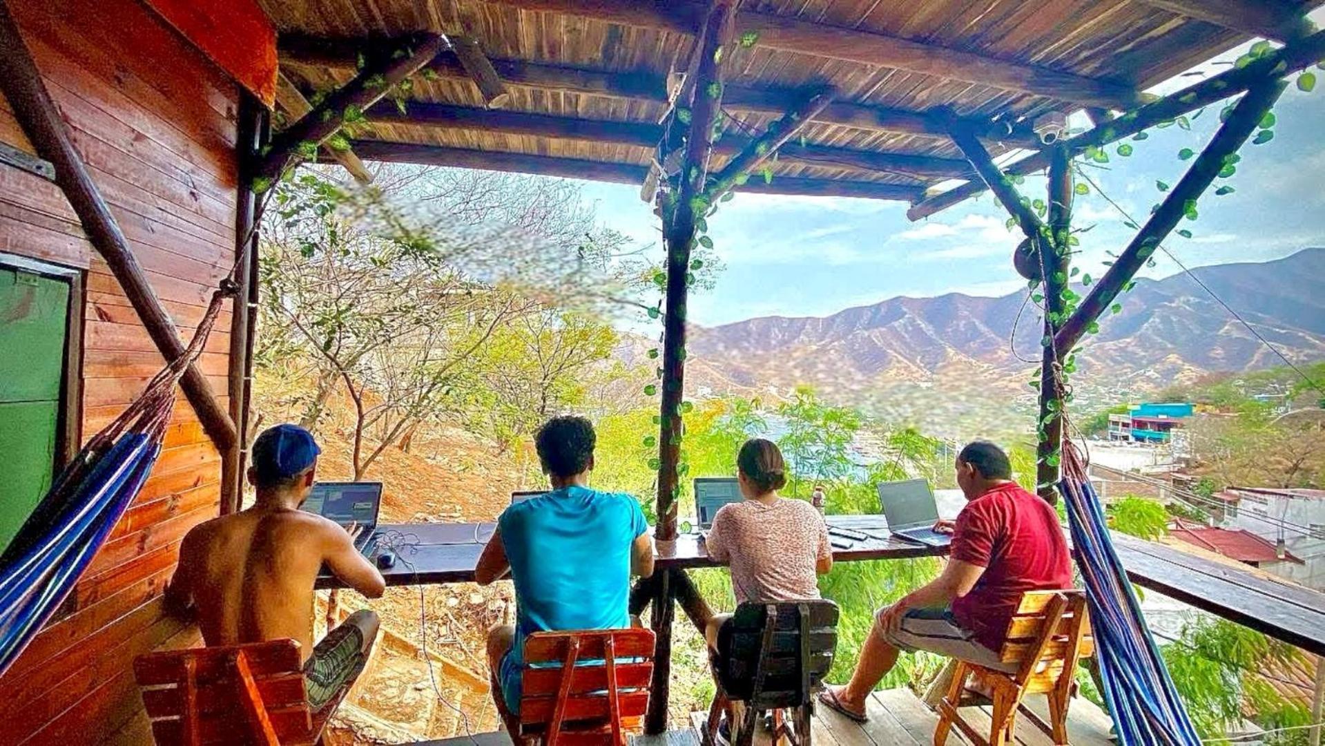 Tamarindo Beach Hostel Taganga Esterno foto
